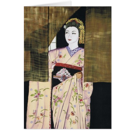 Anticipation - Maiko Geisha Cards (Front)