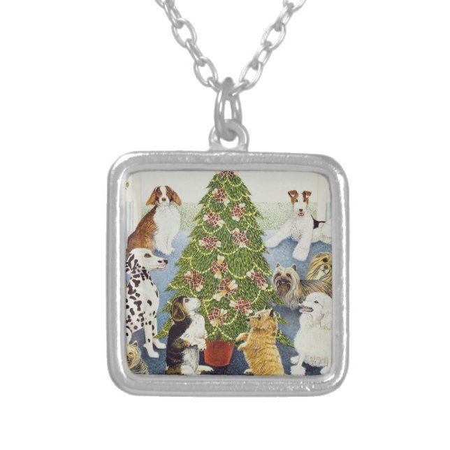 Anticipation Silver Plated Necklace (Front)
