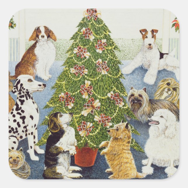 Anticipation Square Sticker (Front)