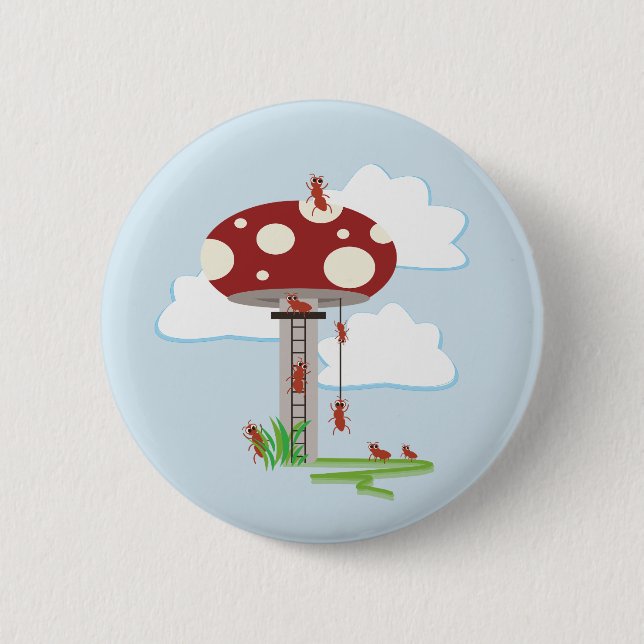 Antics Pinback Button (Front)