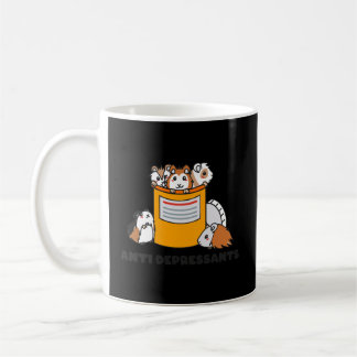 Antidepressants Guinea Pig Funny Cute Guinea Pig Coffee Mug