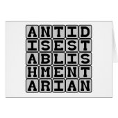Antidisestablishmentarian (Front Horizontal)