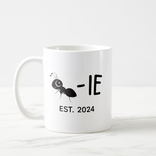 Antie EST 2024  Gift for New Aunt Coffee Mug