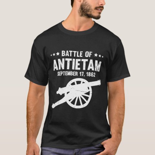 Antietam Civil War Battlefield Battle of Sharpsbur T_Shirt