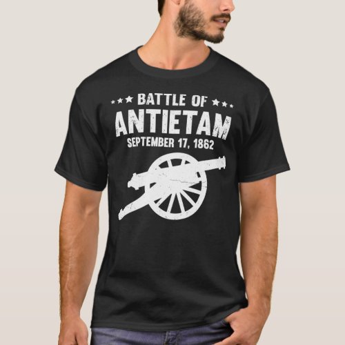 Antietam Civil War Battlefield Battle of T_Shirt