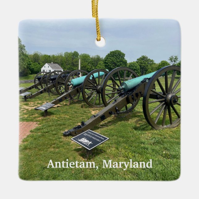 Antietam Maryland Ceramic Ornament (Front)