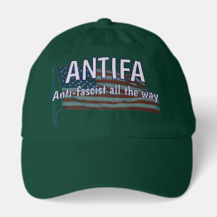 ANTIFA Anti- Fascism Flag Hat
