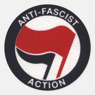 antifaflags celtic glasgow classic round sticker