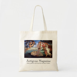 Antigone Magazine Tote (grey suit)