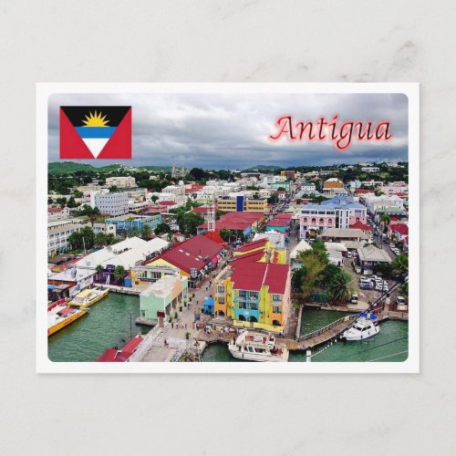 Antigua and Barbuda _ Antigua _ Postcard