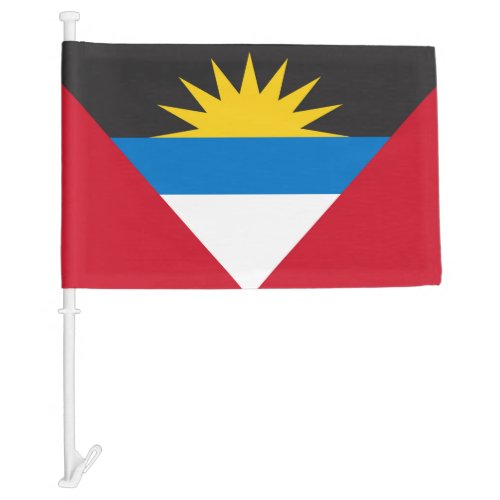 Antigua and Barbuda Car Flag