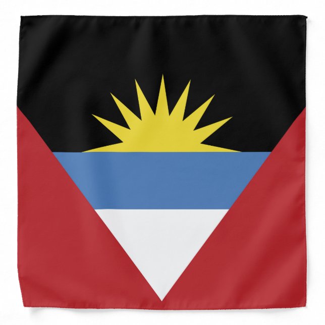 Antigua and Barbuda flag Bandana (Front)