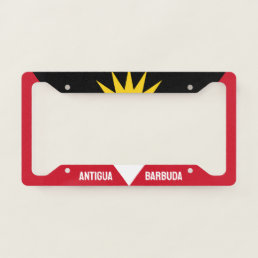 Antigua and Barbuda Flag License Plate Frame
