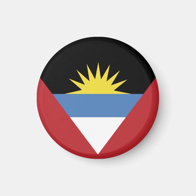 Antigua and Barbuda flag Magnet (Front)