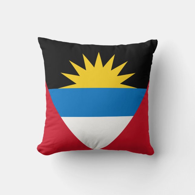 Antigua and Barbuda Flag pillow (Front)