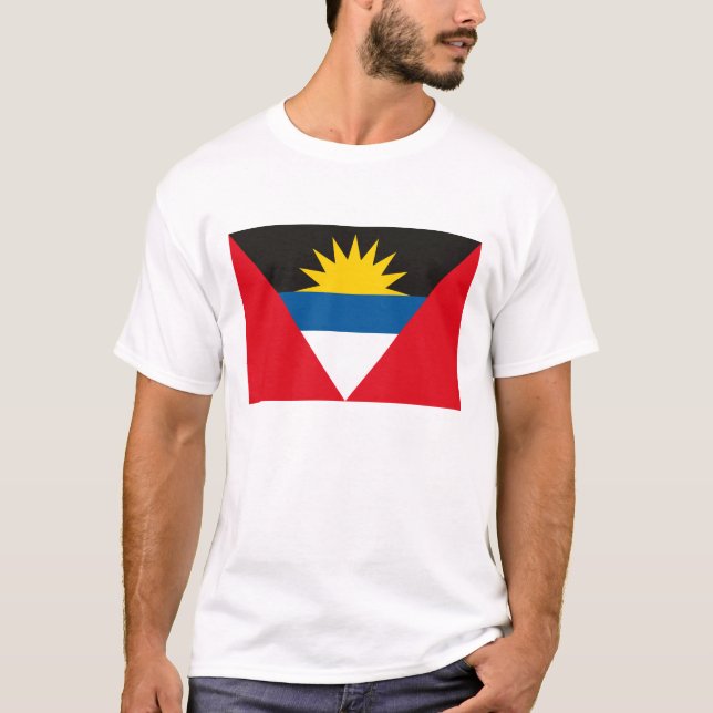 Antigua and Barbuda Flag T-shirt (Front)