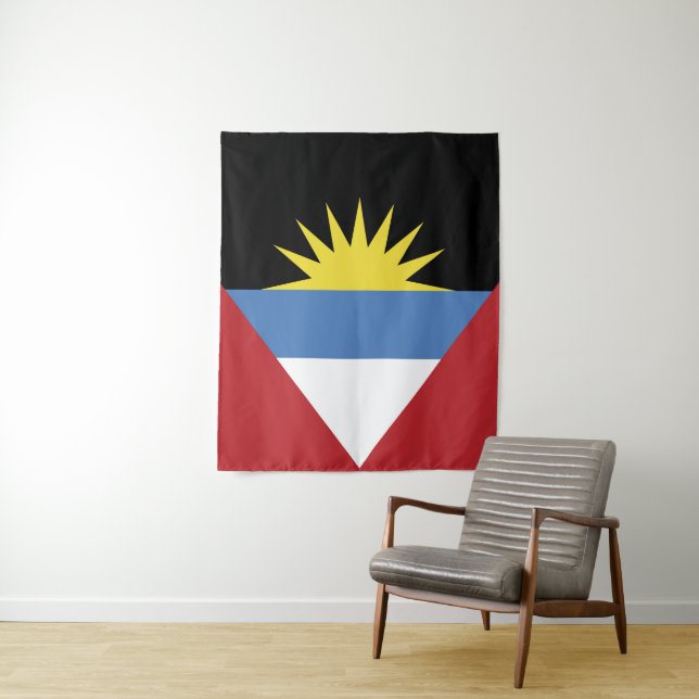 Antigua and Barbuda flag Tapestry (In Situ)