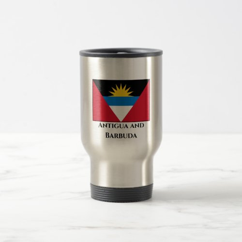 Antigua and Barbuda Flag Travel Mug