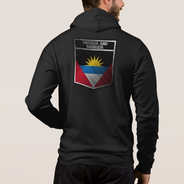 Antigua and Barbuda Hoodie (Back)