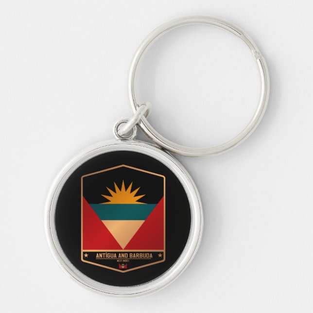Antigua and Barbuda Keychain (Front)