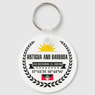 Antigua and Barbuda Keychain