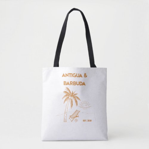Antigua and Barbuda Luxury Shoulder Tote Bag