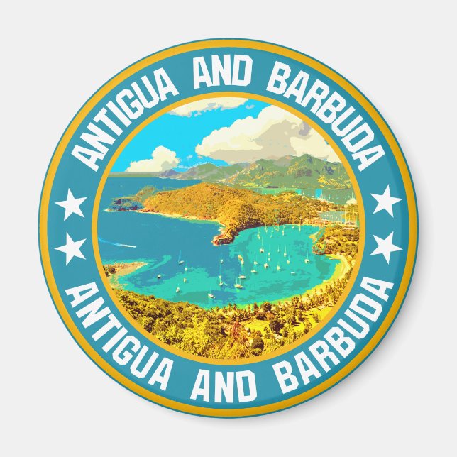 Antigua and Barbuda                                Magnet (Front)
