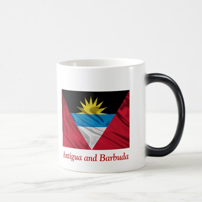 Antigua and Barbuda Morphing Mug (Right)