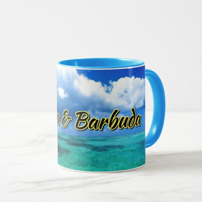 Antigua and Barbuda sea sky Mug (Front Right)