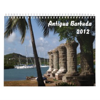 Antigua Barbuda Calendar | Zazzle