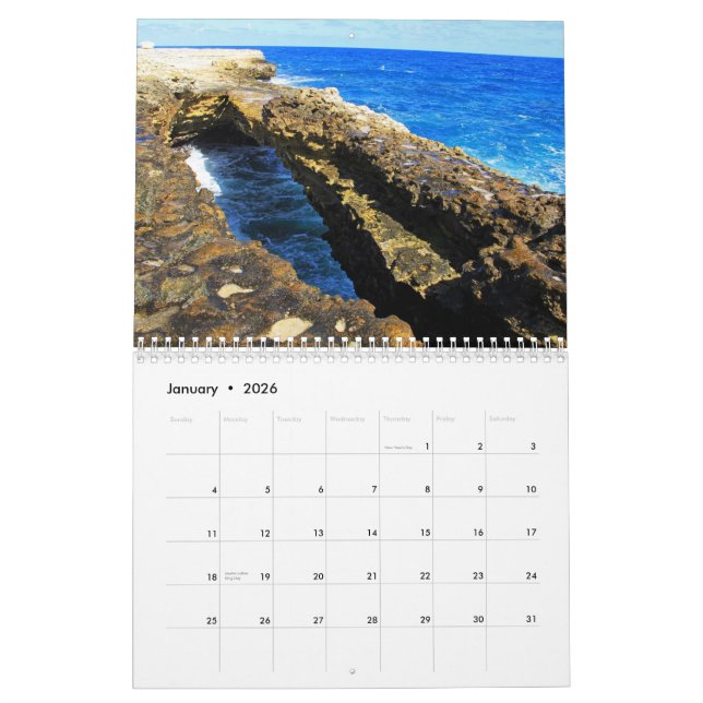Antigua Barbuda Calendars (Jan 2026)