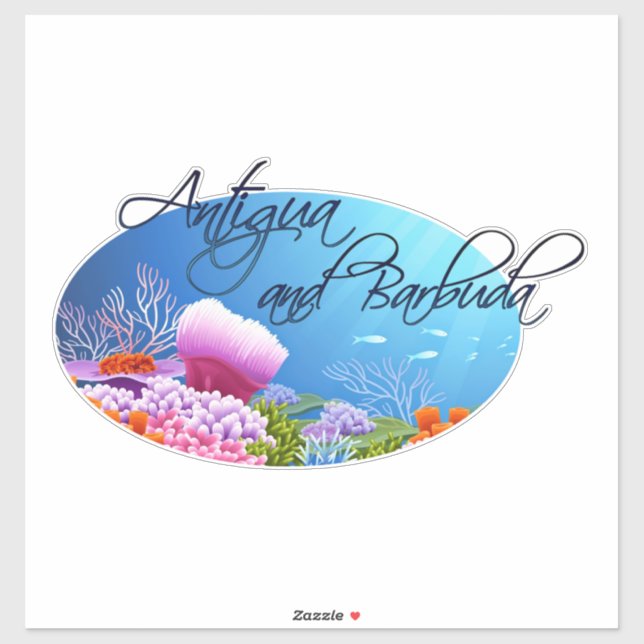 Antigua & Barbuda decal (Sheet)