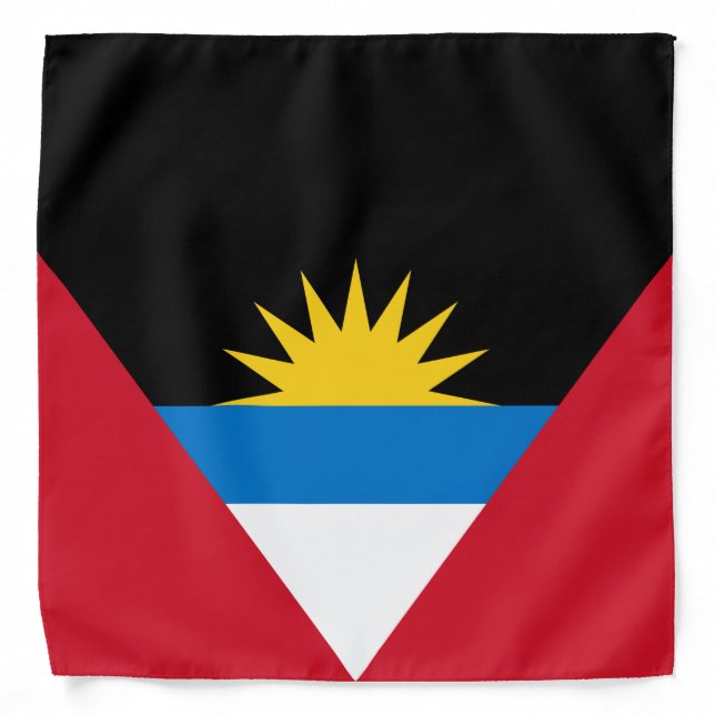 Antigua & Barbuda flag Bandana (Front)