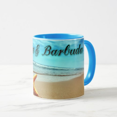 Antigua  Barbuda starfish Mug