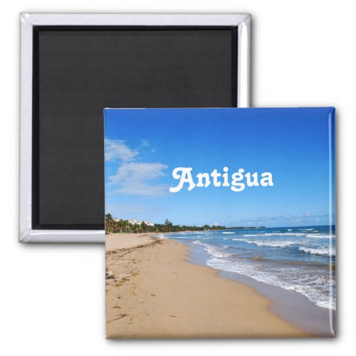Antigua Beach Magnet