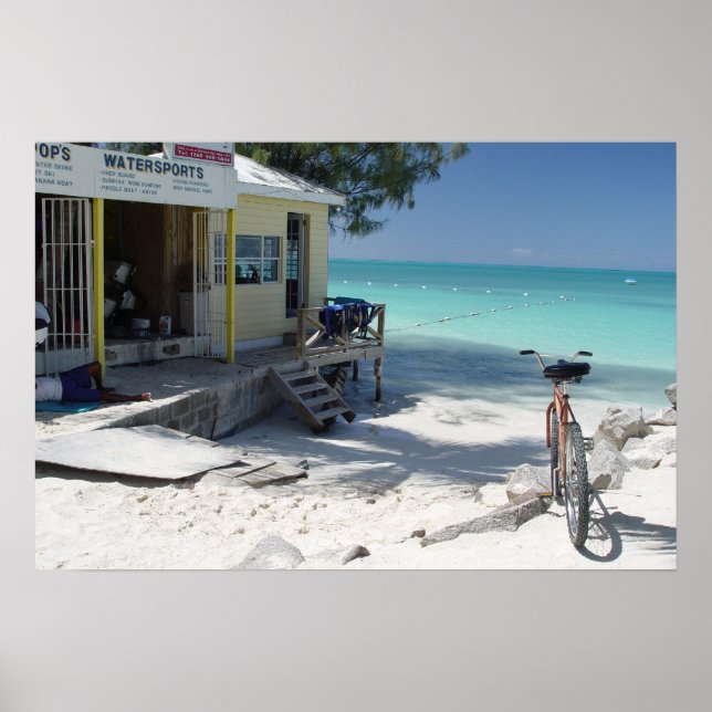 Antigua Bike with a View Poster (Front)