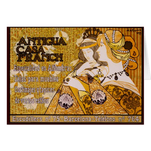 Antigua Casa Franch Cards (Front Horizontal)