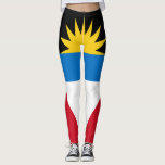 Antigua Flag full Leggings<br><div class="desc">Go Antigua!</div>