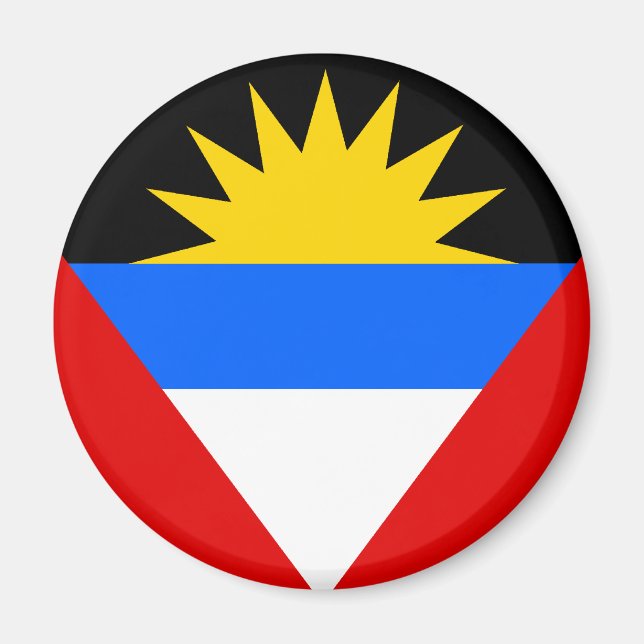 Antigua Flag Magnet (Front)