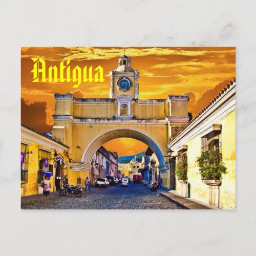 Antigua Guatemala Central America Postcard