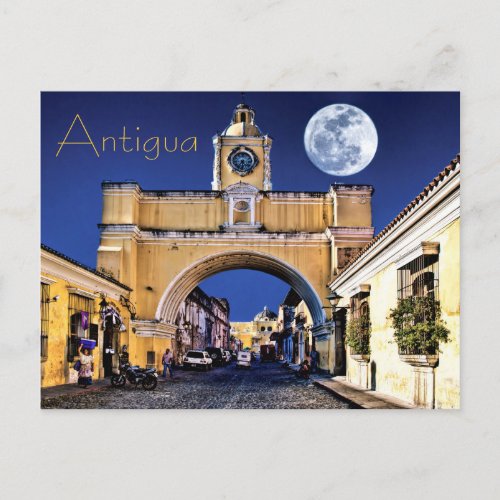 Antigua Guatemala Central America Postcard