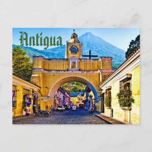 Antigua Guatemala Central America Postcard