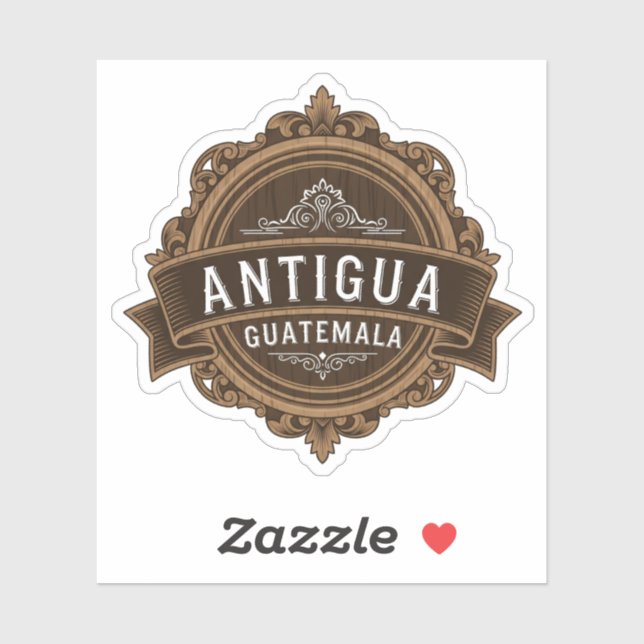 Antigua Guatemala Travel Sticker (Sheet)