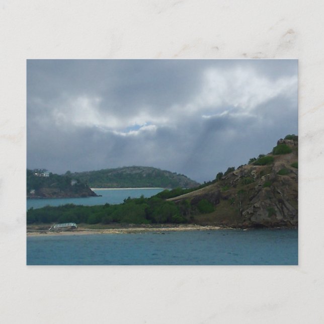 Antigua Harbor Islands Postcard (Front)