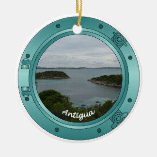Antigua Porthole Ceramic Ornament