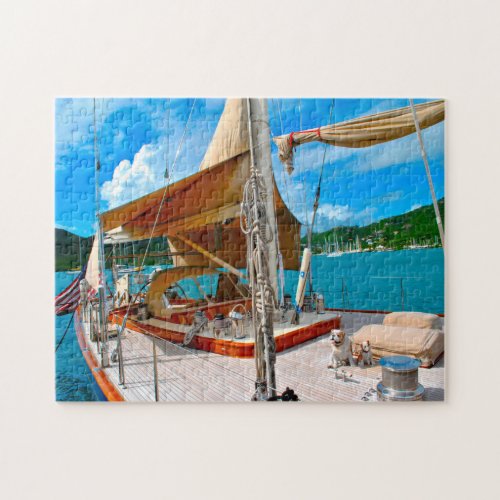 Antigua sailing yachts jigsaw puzzle