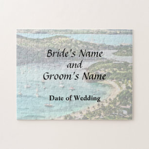 Antigua View Falmouth Harbor Jigsaw Puzzle