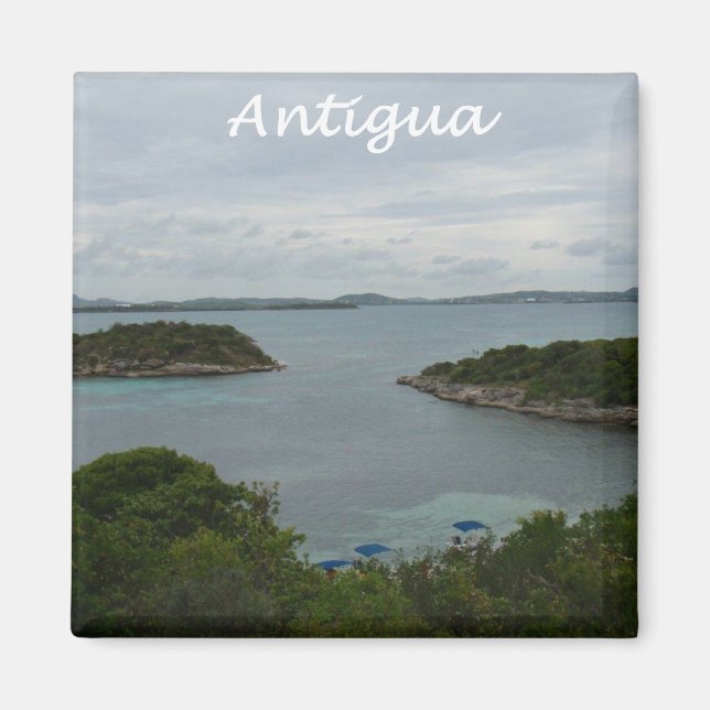 Antigua View Magnet (Front)