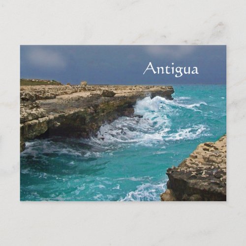 Antigua West Indes Souvenir Postcard