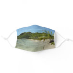 Antiguan Beach Beautiful Tropical Landscape Adult Cloth Face Mask